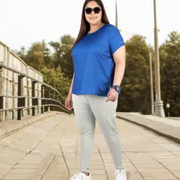 Sztori Plus Size Round Neck T-shirt-picture-9