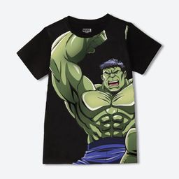 YK Marvel Boys Avengers Printed Drop-Shoulder Sleeves Pockets T-shirt-image-63