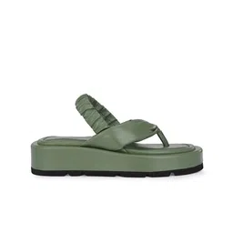 Delize  Vegan Leather Lightweight Flatform Heels-34