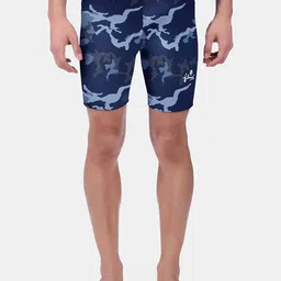 FILMAX ORIGINALS Men Camouflage Printed Mid-Rise Jammer Swim Shorts-picture-25