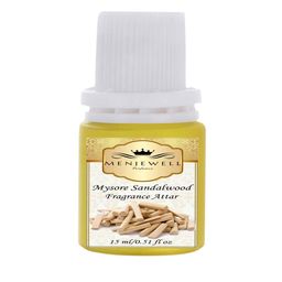 Menjewell Unisex Mysore Sandalwood Fragrance Long Lasting Attar 15ml-17