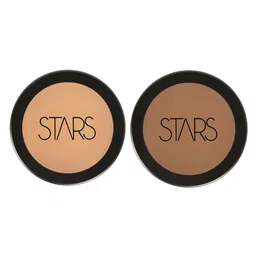 Stars Cosmetics Derma Series Set of 2 Foundation For Creamy Matte Finish-8gm Each- DJ4-DNG-18