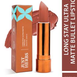 Just Herbs 360 Degree Beauty Ultra Matte Lipstick With Shea Butter - 4g - Cocoa Crush 13-20