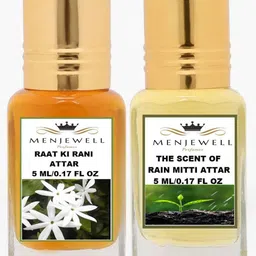 Menjewell Raat Ki Rani The Scent of Rain Mitti Attar-48