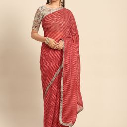 Kalista Maroon Paisley Gotta Patti Saree-picture-38