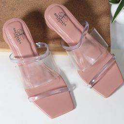 Sole Saga Open Toe Block Heels-3