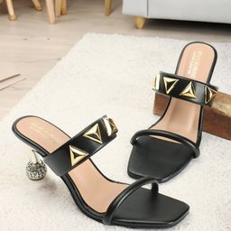 madam glorious Square Toe Stiletto Heels-30