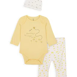 mothercare Infant Girls Yellow & White Pure Cotton Multipack Set-91
