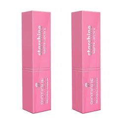BIOTIQUE NATURAL MAKEUP Set of 2 Starshine Matte Lipsticks-Stupid Cupid & Miami Kiss-17