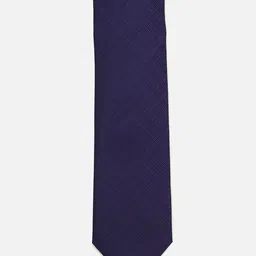 Louis Philippe Men Textured Broad Tie-image-4