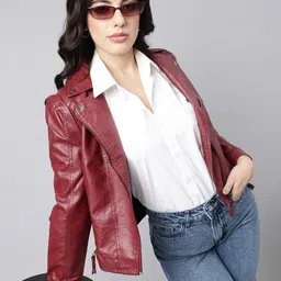 SHOWOFF Windcheater Biker Jacket-11