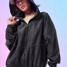 Bewakoof Air 1.0 Hooded Windcheater Sporty Jacket-picture-19