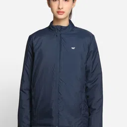 Wildcraft Women Navy Blue Lightweight Outdoor Sporty Jacket-image-69