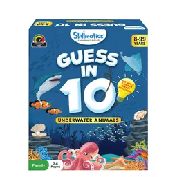 Skillmatics Kids Guess in 10 Underwater Animals Cards Activity Toys and Games-27