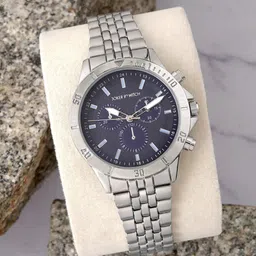 JOKER & WITCH Men Blue Round Dial & Bracelet Style Straps Analogue Watch AMWW676-image-18