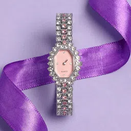 HAUTE SAUCE by Campus Sutra Women Embellished Dial & Bracelet Style Straps AW24_HSWC1171-image-58
