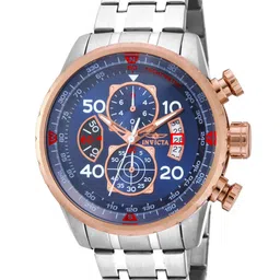 Invicta Men Aviator Chronograph Quartz Blue Dial Analog Watch 17203-image-25