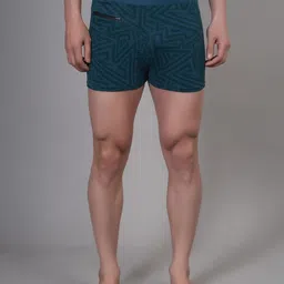 Apraa & Parma Men Printed Slim-Fit Swim Bottoms-image-96
