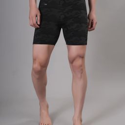Apraa & Parma Men Printed Slim Fit High-Waist Swim Bottoms-image-88