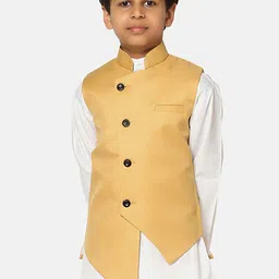 TAHVO Boys Moisture Absorbent  Angrakha Nehru Jacket-50