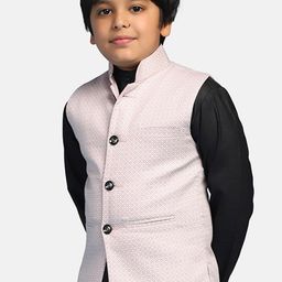 TAHVO Boys Printed Nehru Jackets-41