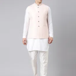 TheEthnic.Co Woven Design Nehru Jacket-picture-42