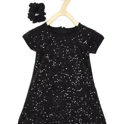 Allen Solly Junior Sequined A-Line Mini Dress-image-38