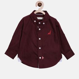 Nuberry Boys Brown Casual Shirt-picture-42