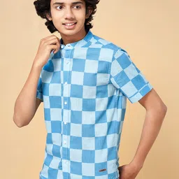 Coolsters by Pantaloons Boys Checked Cotton Casual Shirt-picture-26
