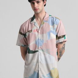 Jack & Jones Abstract Printed Casual Shirt-image-15