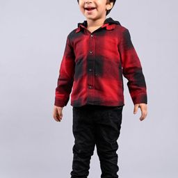 Sweetlime By AS Boys Tartan Checks Opaque Checked Casual Shirt-image-66