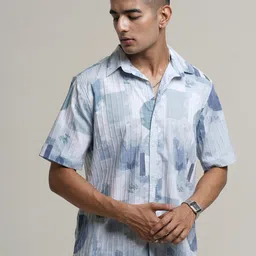 HONNETE Men Comfort Tartan Checks Opaque Checked Casual Shirt-picture-0