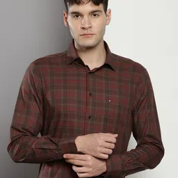 Tommy Hilfiger Tartan Checked Casual Shirt-image-30