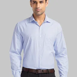 Park Avenue Micro Checks Casual Shirt-picture-6