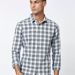 Being Human Slim Fit Cotton Casual Shirt-image-25