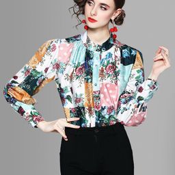 JC Collection Women Multicoloured Floral Printed Casual Shirt-picture-10