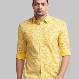 Parx Men Typography Printed Casual Cotton Shirt-image-96