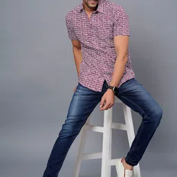 JAIPURI COLLECTION Standard Opaque Printed Cotton Casual Shirt-image-82