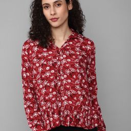 Allen Solly Woman Floral Printed Casual Top-image-62