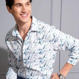 Locomotive Men Printed Occasion Shirt-image-6
