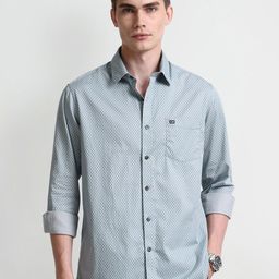 Arrow Sport Men Slim Fit Opaque Printed Casual Shirt-image-15