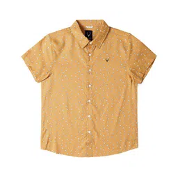 Allen Solly Junior Boys Micro Ditsy Printed Opaque Casual Shirt-image-54