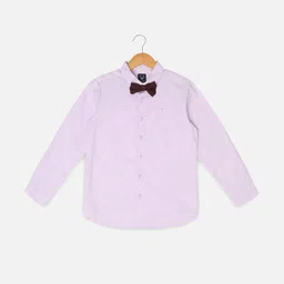 Allen Solly Junior Boys Slim Fit Micro Ditsy Printed Casual Shirt-picture-42