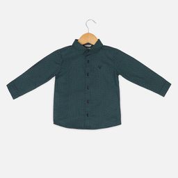 Allen Solly Junior Boys Geometric Printed Pure Cotton Casual Shirt-image-29