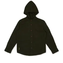 Pepe Jeans Boys Hooded Relaxed Cotton Casual Shirt-image-44