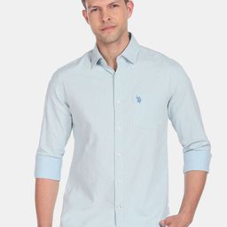 U.S. Polo Assn. Men Casual Cotton Shirt-picture-14