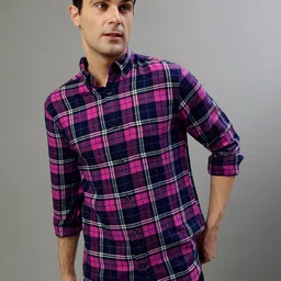 GANT Checked Cotton Bhecks Button Down Collar Casual Shirt-picture-8