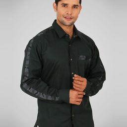 SHIRT THEORY Men Green Comfort Casual Shirt-image-113