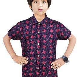 MADE IN THE SHADE Boys Opaque Casual Shirt-image-31