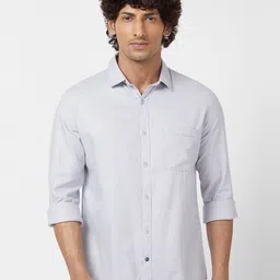 SPYKAR Classic Opaque Cotton Linen Casual Shirt-picture-40